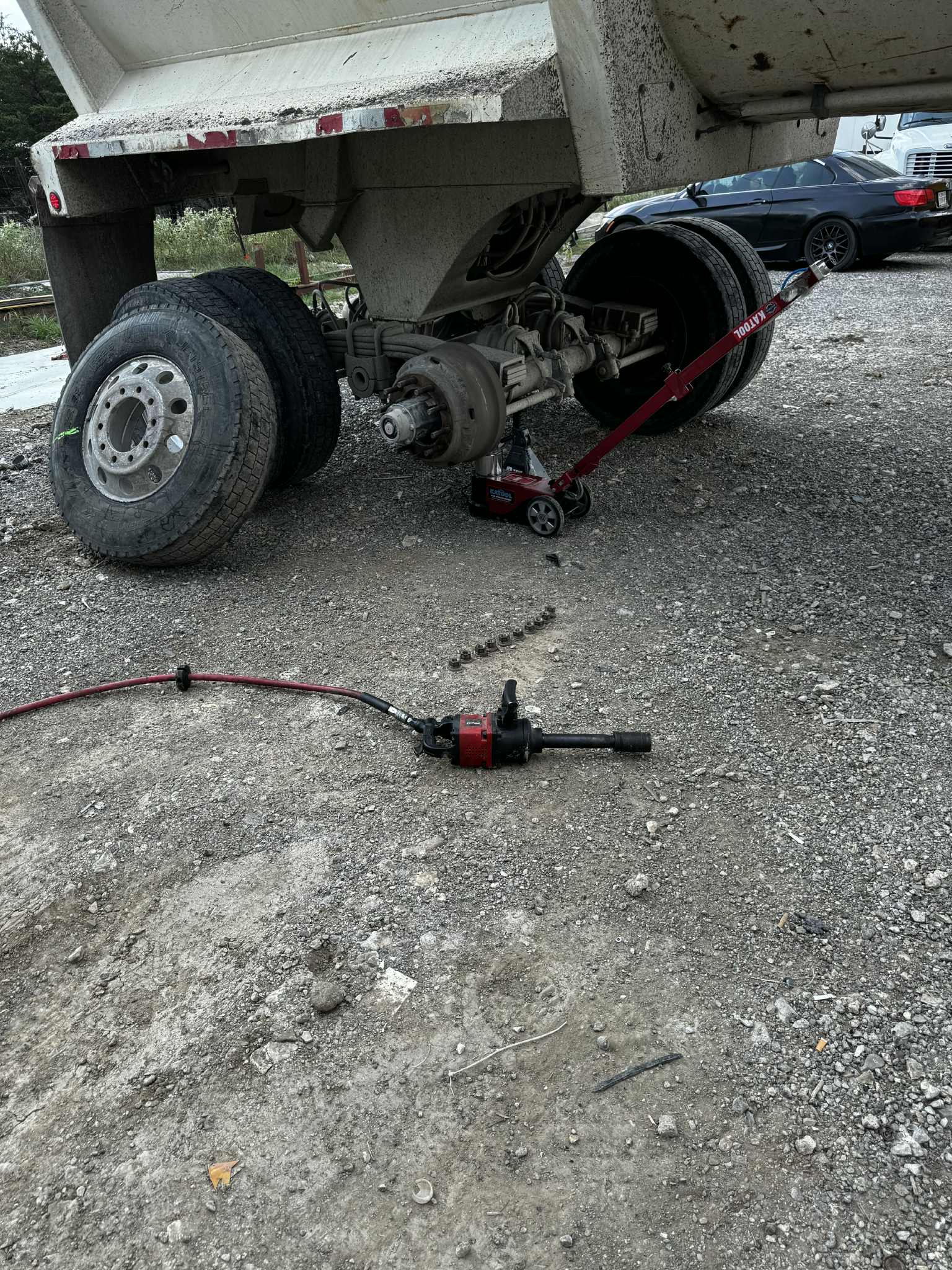 Truck tire inspection and maintenance
